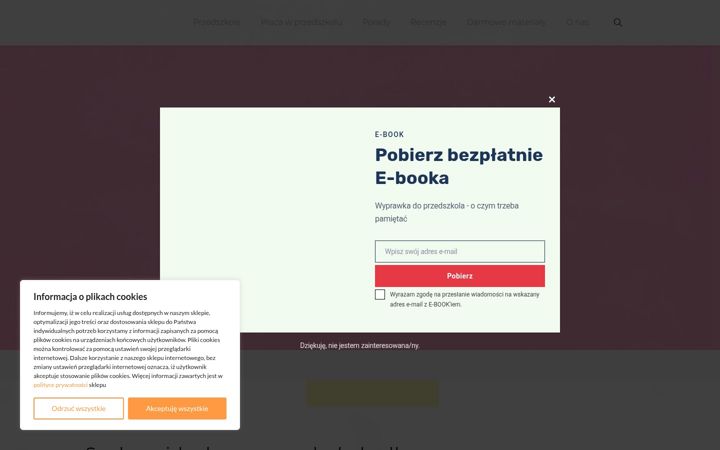 Screenshot of babyactiv.pl