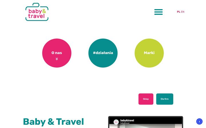 Screenshot of babyandtravel.pl
