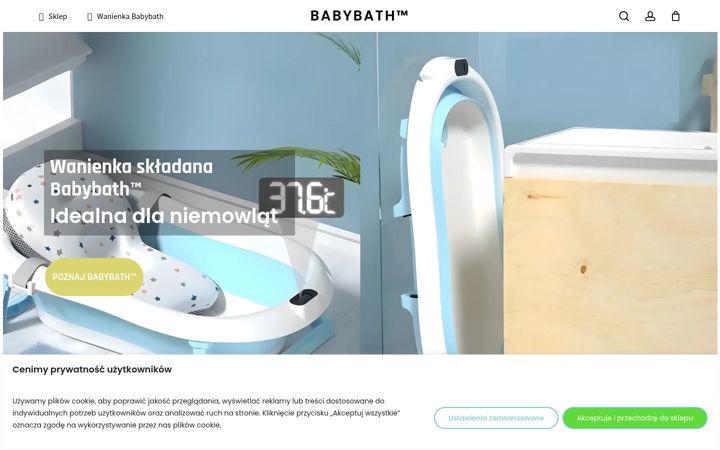 Screenshot of babybath.pl