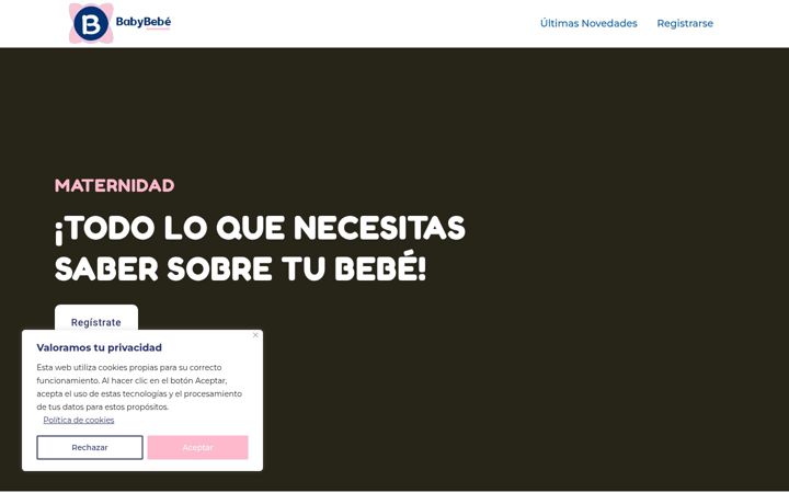 Snímek obrazovky babybebe.com.es