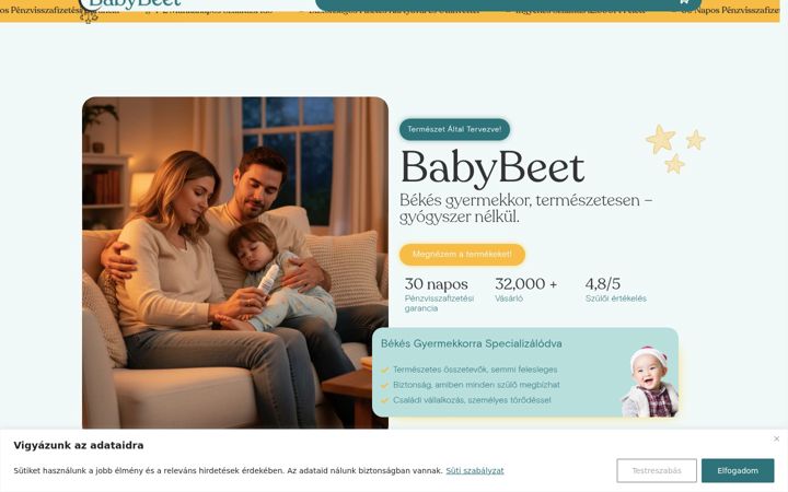 Screenshot of babybeet.eu