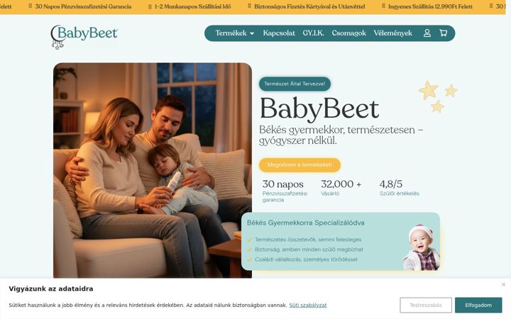 Screenshot of babybeet.hu