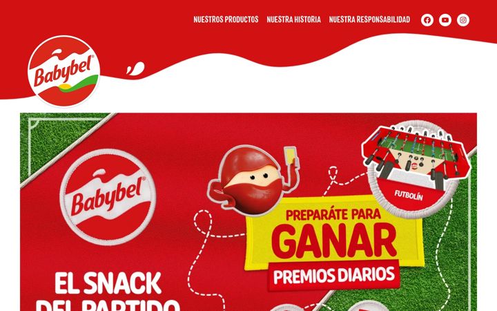 Screenshot of babybel.es