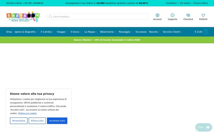 Screenshot of babyboomshop.it