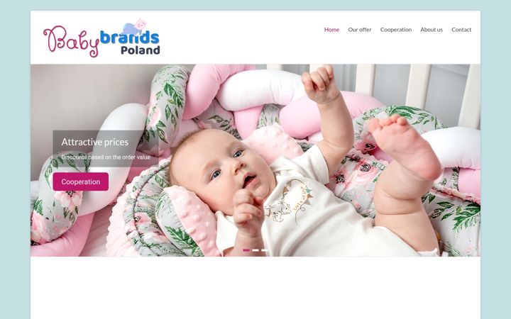 Képernyőkép: babybrands.net