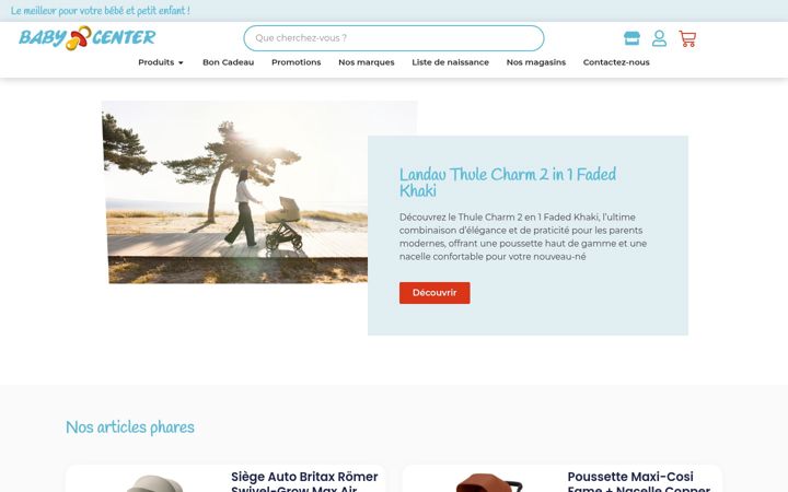 Screenshot of babycenter.lu
