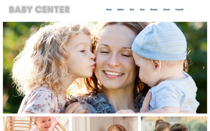 Screenshot of babycenterannone.it