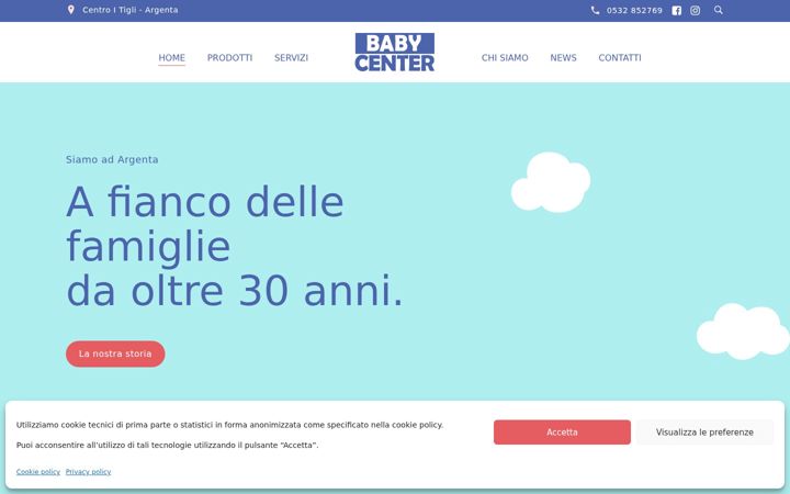 Screenshot of babycenterargenta.it