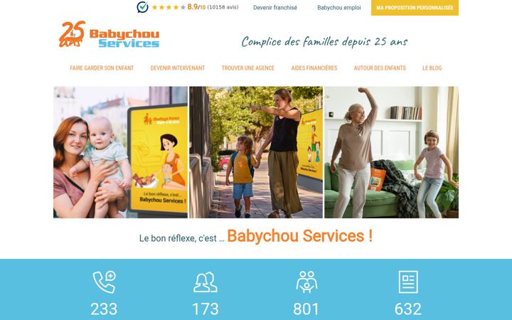 Screenshot of babychou.com