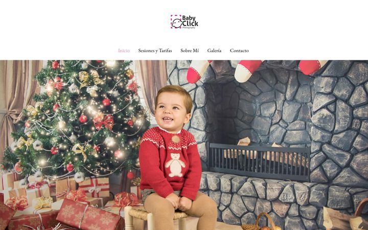 Zrzut ekranu babyclickphotography.es