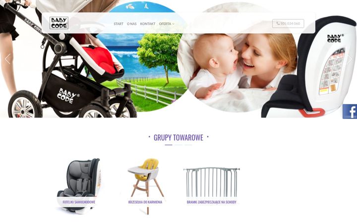 Screenshot of babycode.pl
