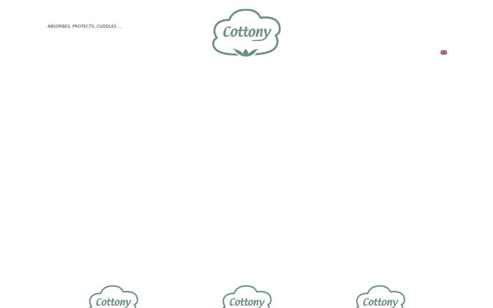 Screenshot of babycottony.com