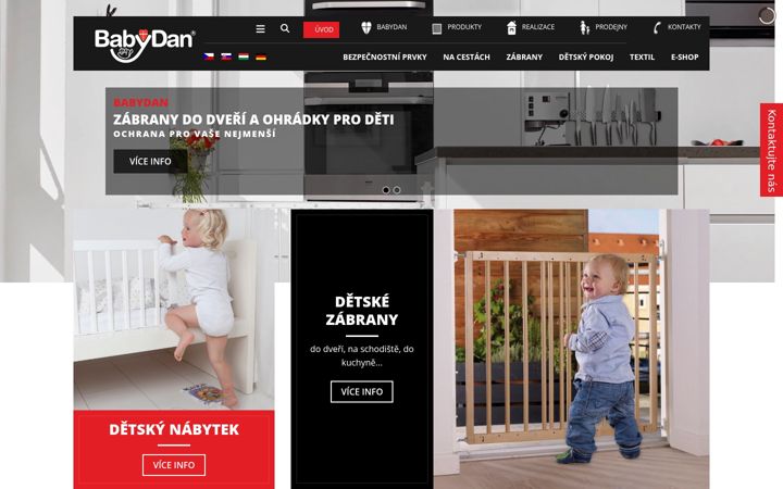 Screenshot of babydan.at