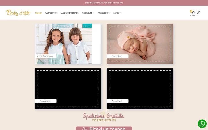 Screenshot of babydelite.it