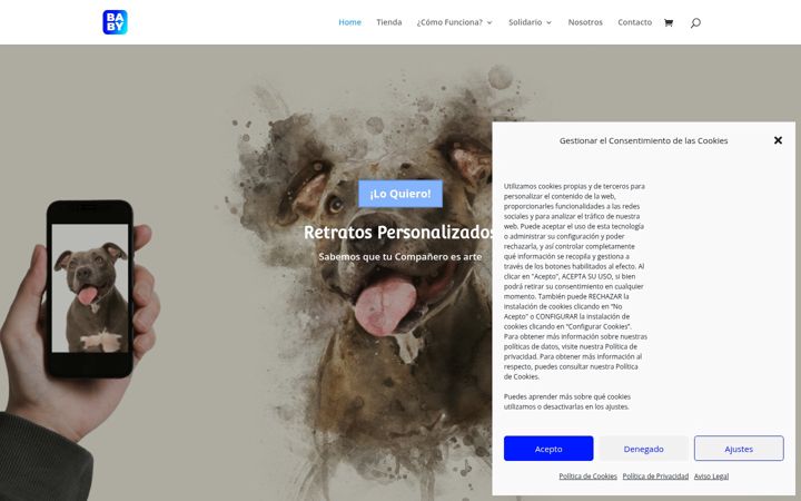 Screenshot of babydogface.com