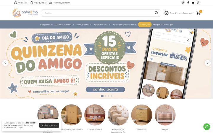 Screenshot of babyecia.com