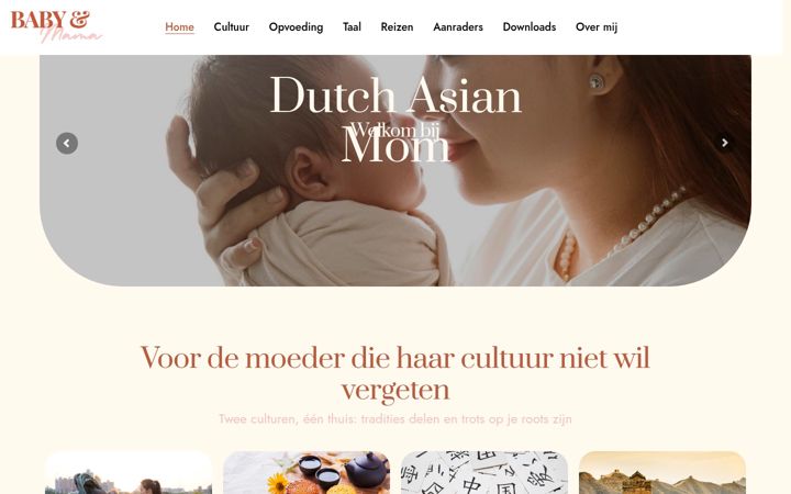 Screenshot of babyenmama.nl
