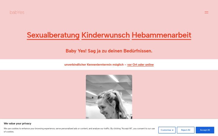 Screenshot of babyes.ch