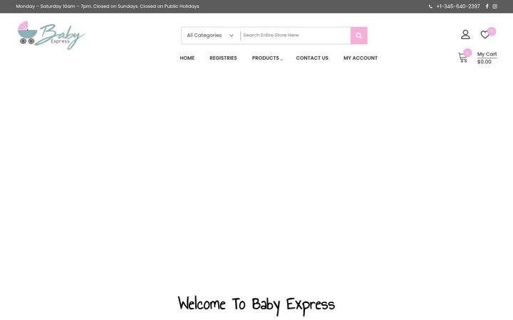Screenshot του babyexpress.ky