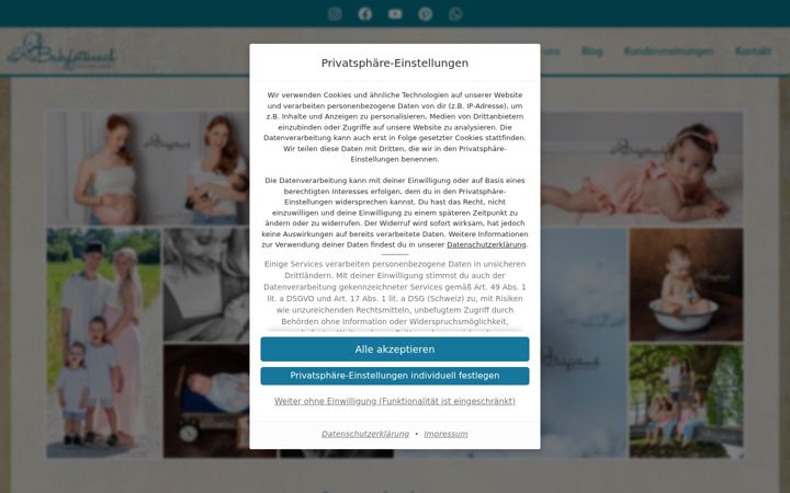 Screenshot di babyfottene.ch