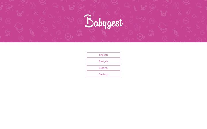 Screenshot of babygest.com