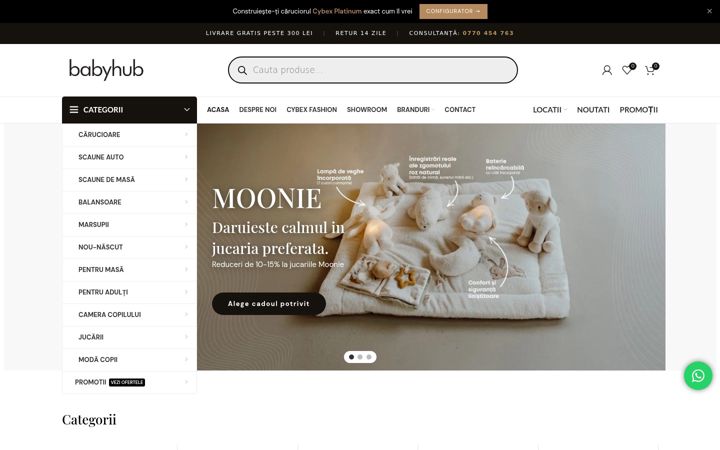 Screenshot of babyhub.ro