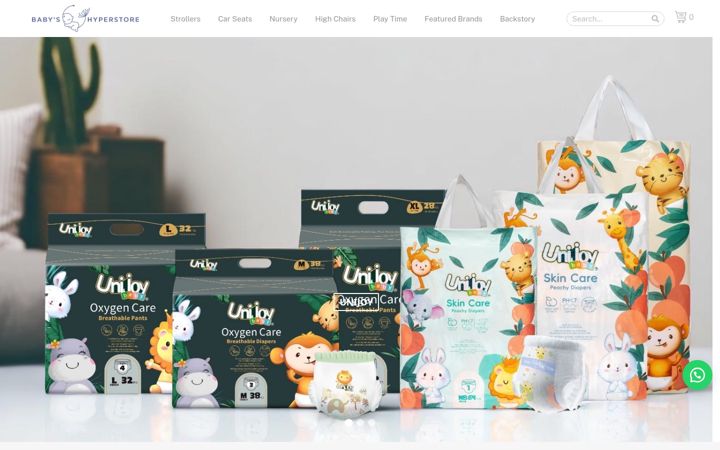 Screenshot of babyhyperstore.com