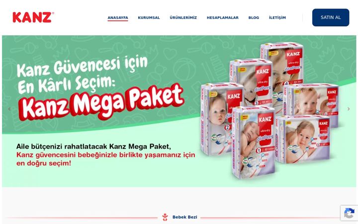 Screenshot of babykanz.com