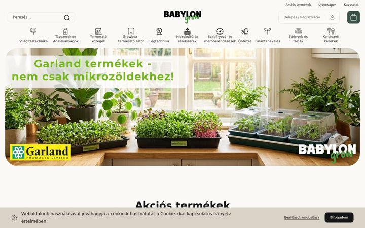 Screenshot of babylon-grow.eu