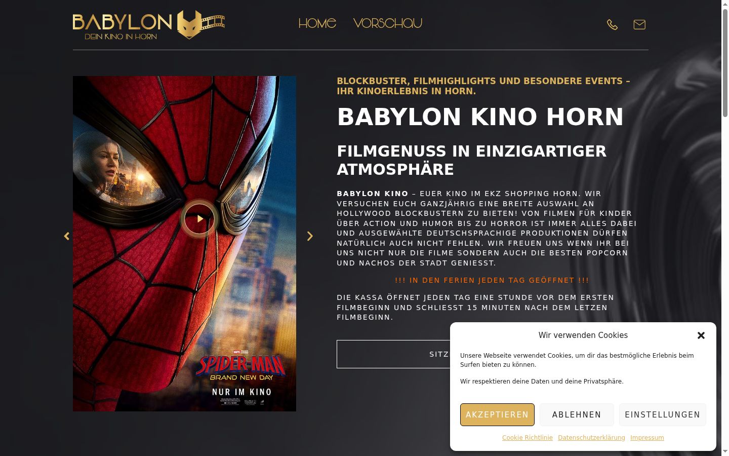 Screenshot tal-banner tal-kunsens muri qabel kwalunkwe interazzjoni