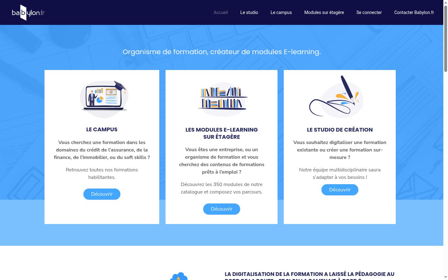 Capture d'écran de la bannière de consentement affichée avant toute interaction