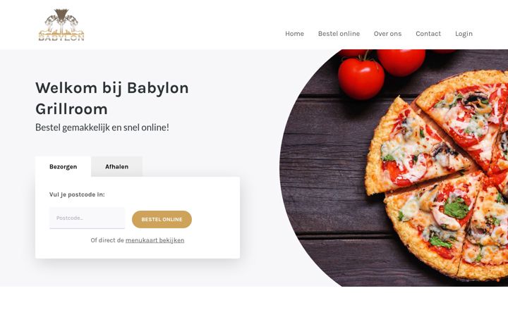 Screenshot of babylongrillroompanningen.nl