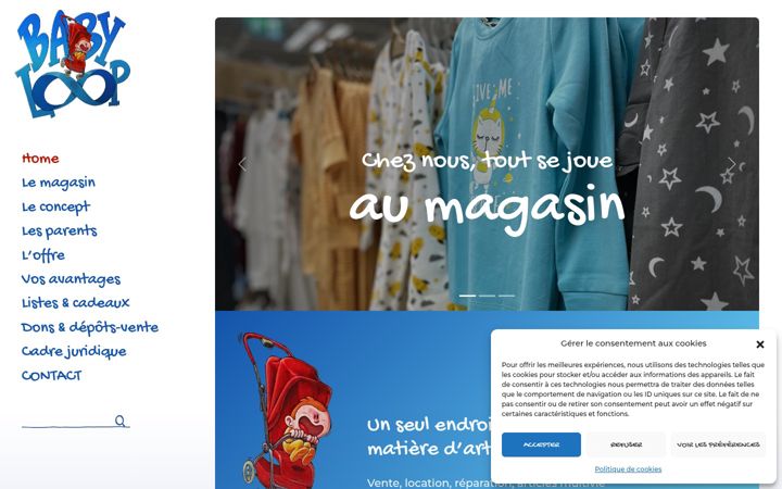 Screenshot di babyloop.ch