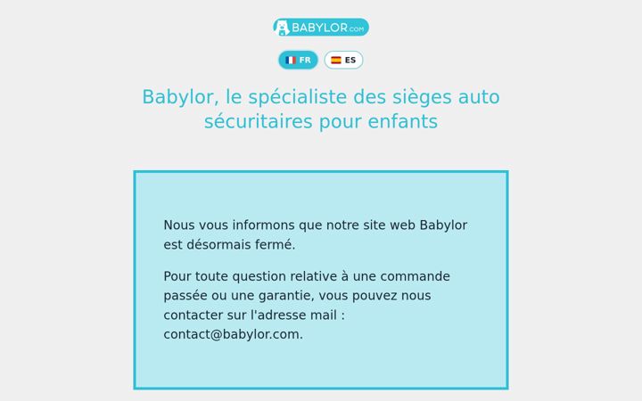 Screenshot of babylor.com