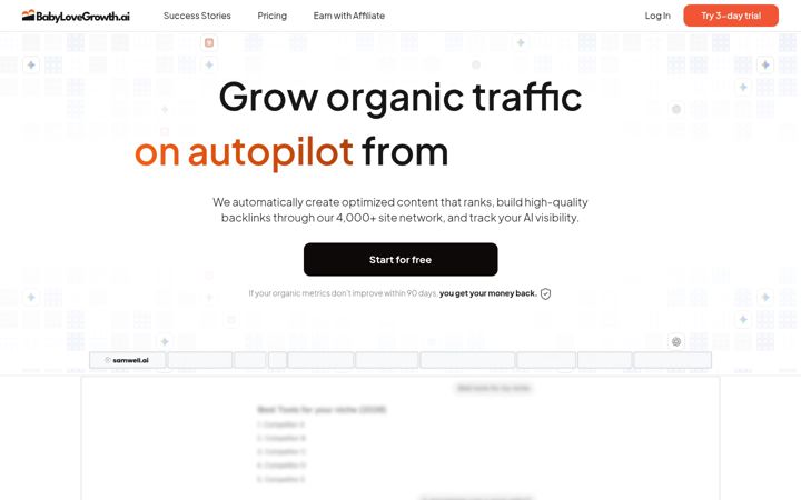 Képernyőkép: babylovegrowth.ai