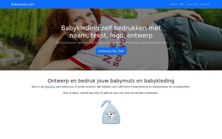 Screenshot of babymuts.com