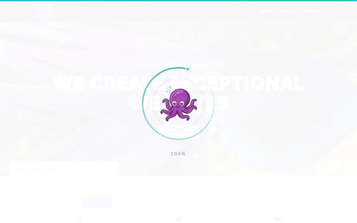 Screenshot ta' babyoctopus.co.uk