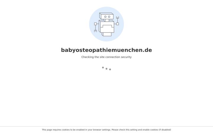 Screenshot of babyosteopathiemuenchen.de