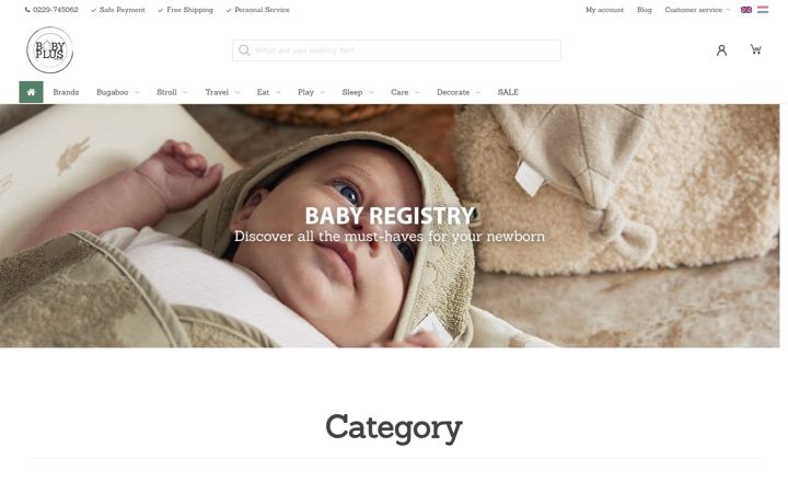 Screenshot of babyplus.store