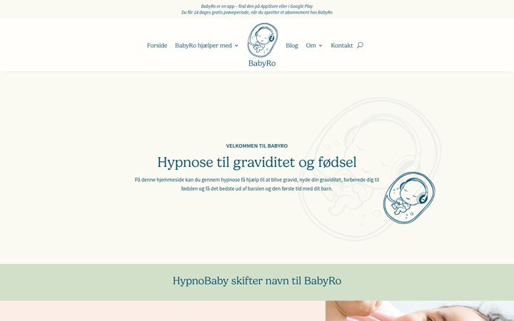 Screenshot of babyro.nu