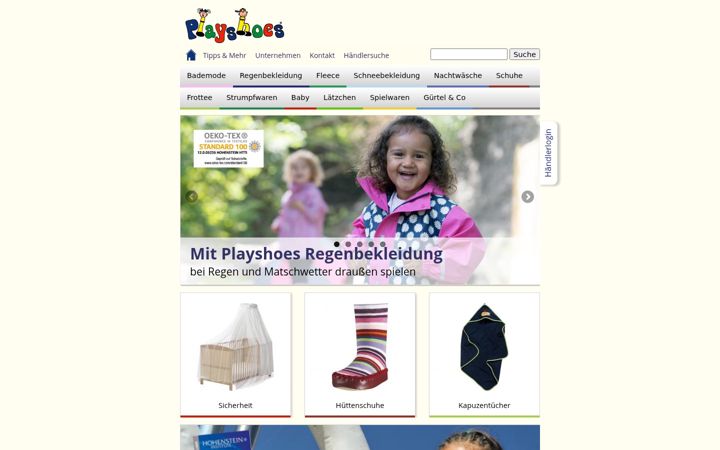Screenshot of babys-first.de