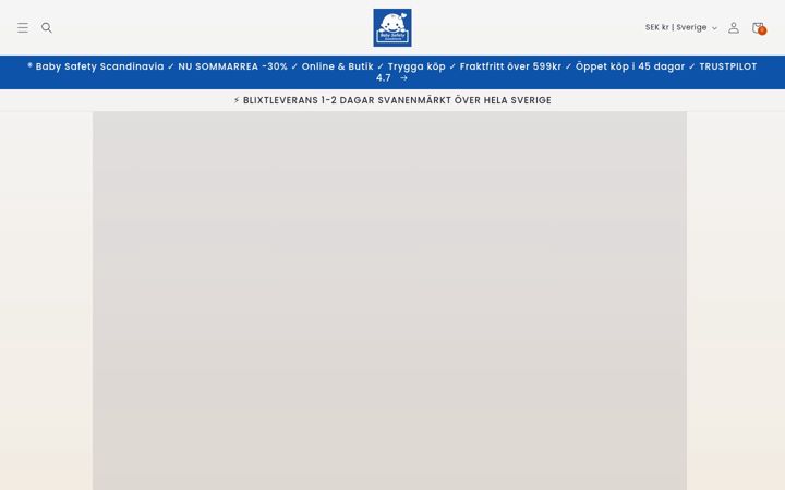 Screenshot of babysafety.se