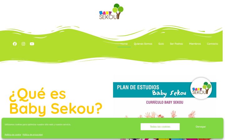 Screenshot of babysekou.com