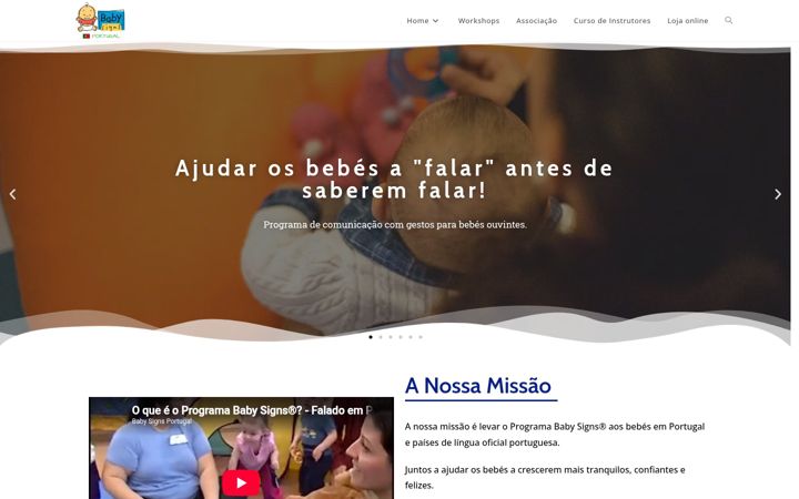 Screenshot of babysigns.pt