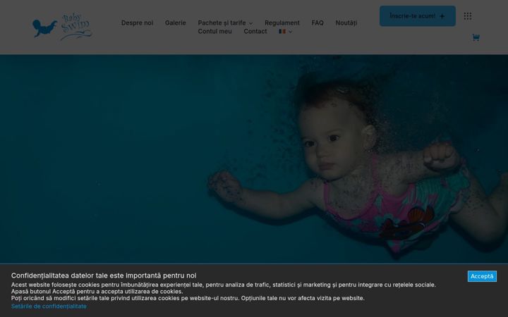 Zrzut ekranu babyswim.ro