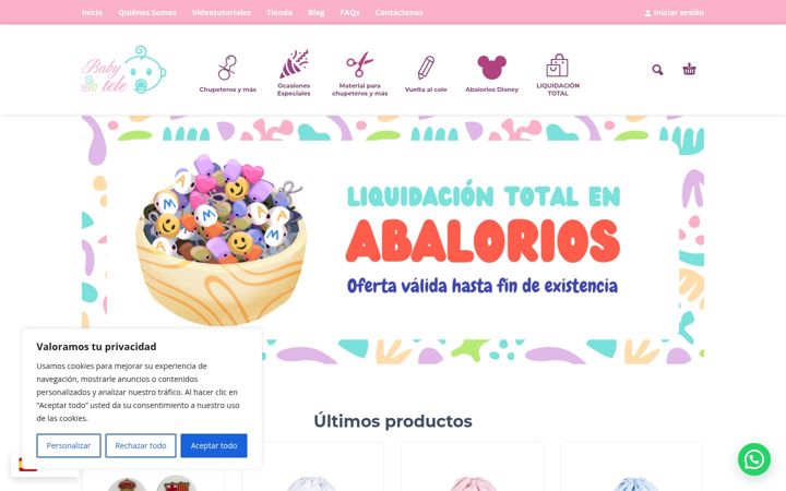 Screenshot of babytete.com