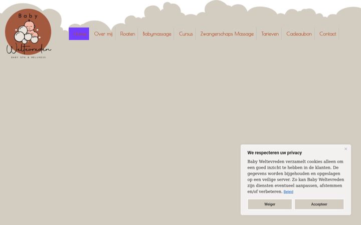 Screenshot of babyweltevreden.nl