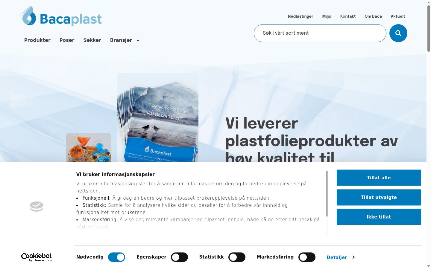 Snímka obrazovky banera súhlasu zobrazeného pred akoukoľvek interakciou