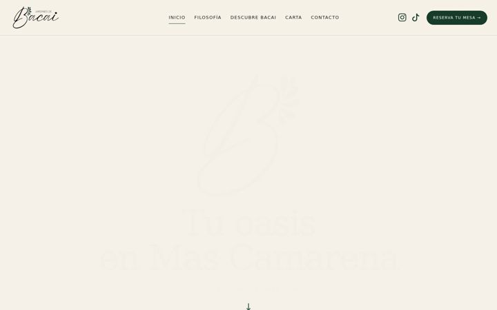 Screenshot of bacai.es