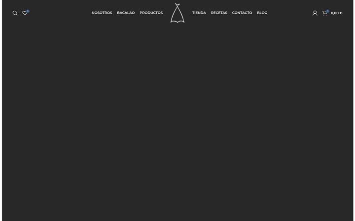 Screenshot of bacalaosalejandra.com